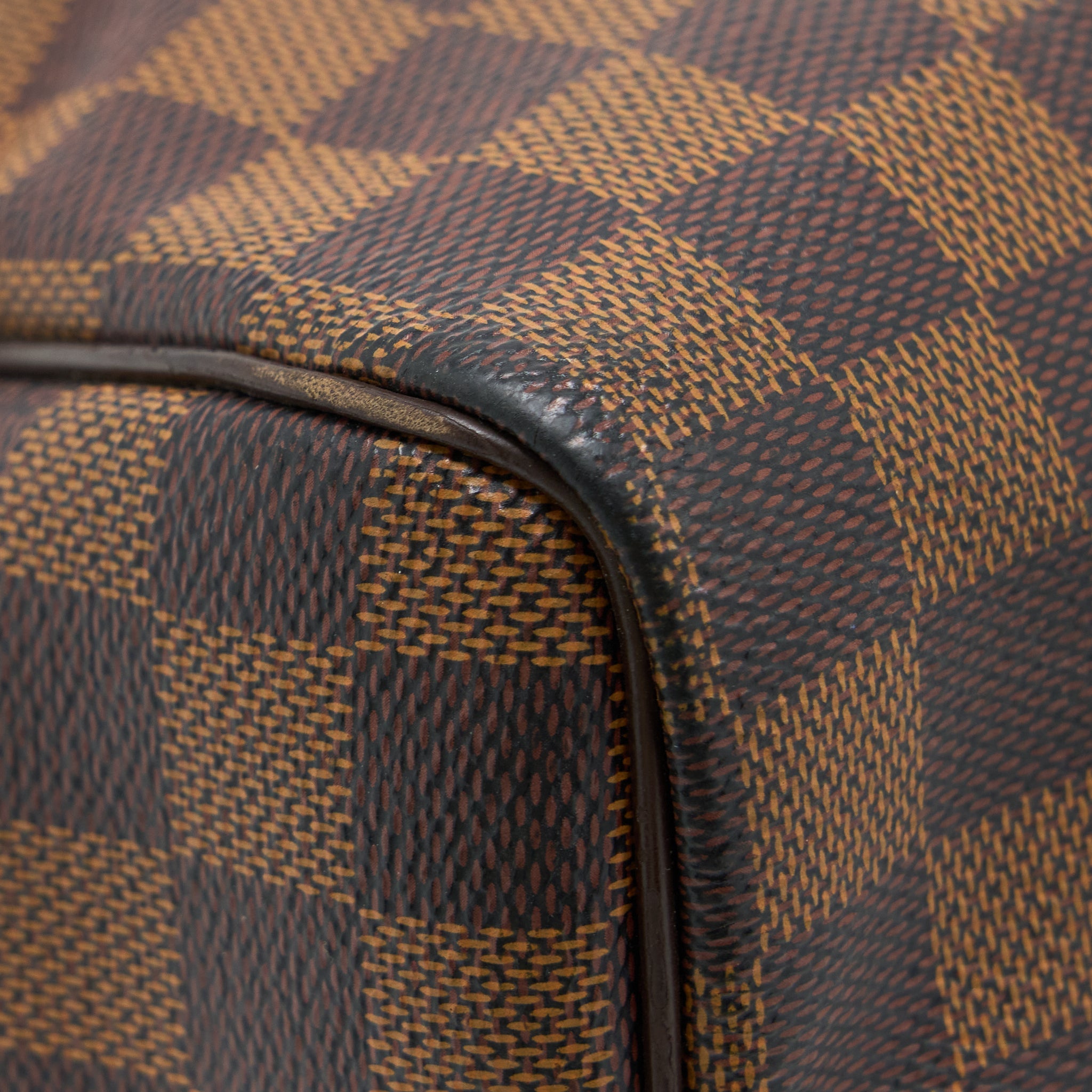 AAA Replica Louis Vuitton LV SPEEDY BANDOULIERE 25 DAMIER EBENE CANVAS GHW