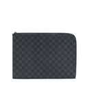 AAA Replica Louis Vuitton LV POCHETTE JOUR GM DAMIER GRAPHITE CANVAS SHW
