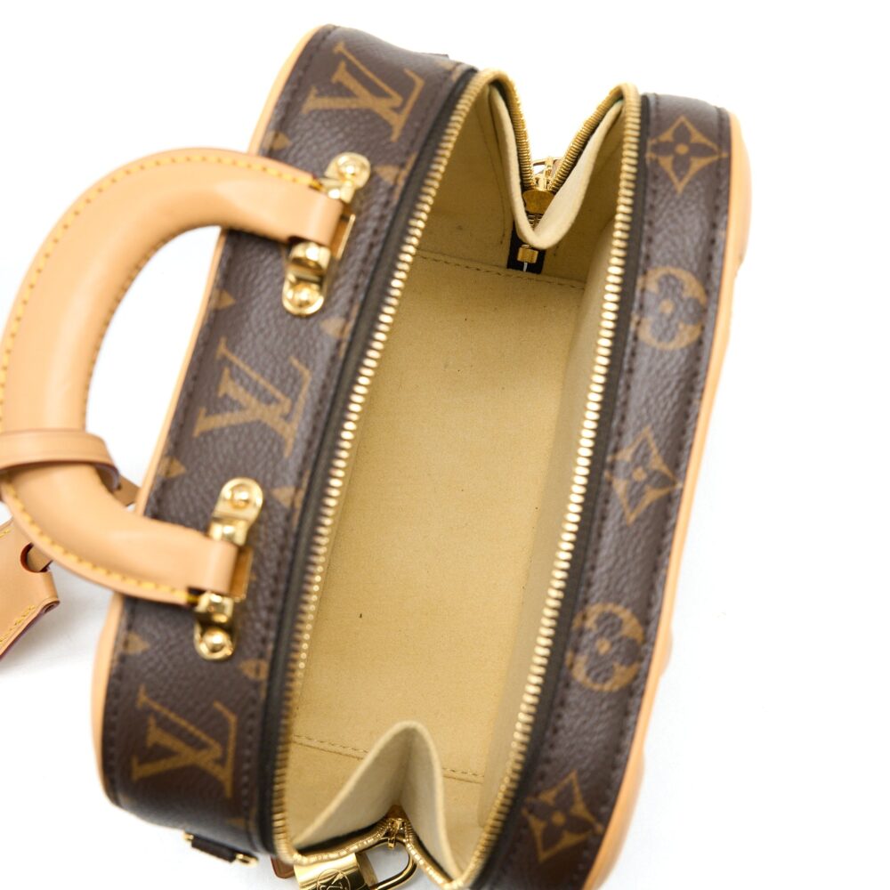 AAA Replica Louis Vuitton LV MINI LUGGAGE MONOGRAM CANVAS GHW