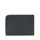 AAA Replica Louis Vuitton LV POCHETTE JOUR GM DAMIER GRAPHITE CANVAS SHW