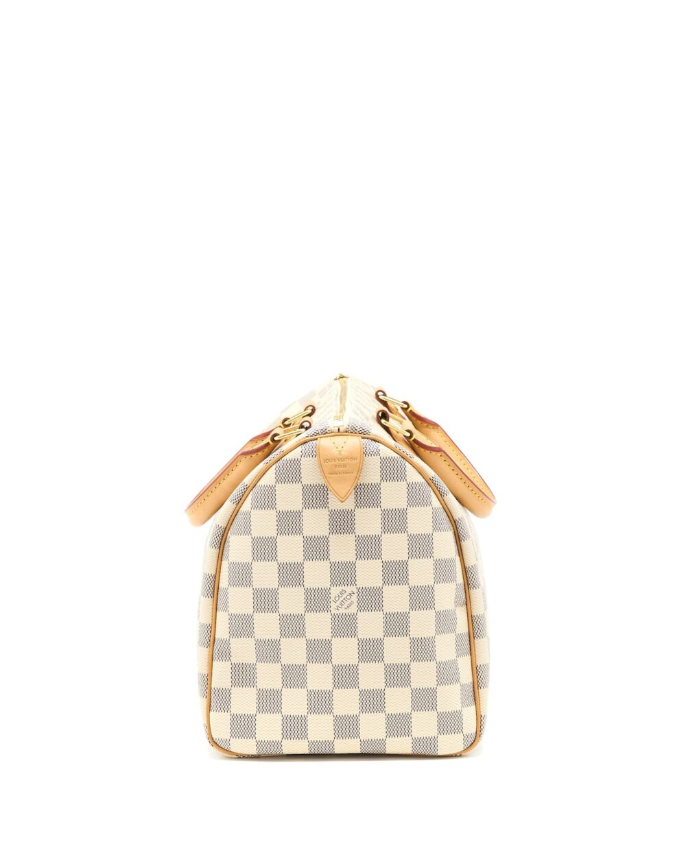 AAA Replica Louis Vuitton LV SPEEDY 30 DAMIER AZUR CANVAS GHW