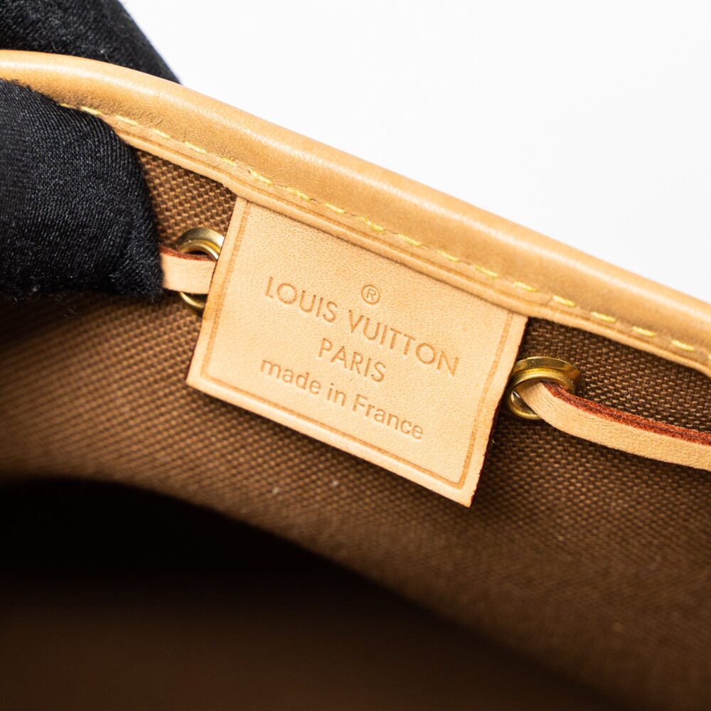 AAA Replica Louis Vuitton LV NANO NOE MONOGRAM CANVAS GHW (NEW VERSION)
