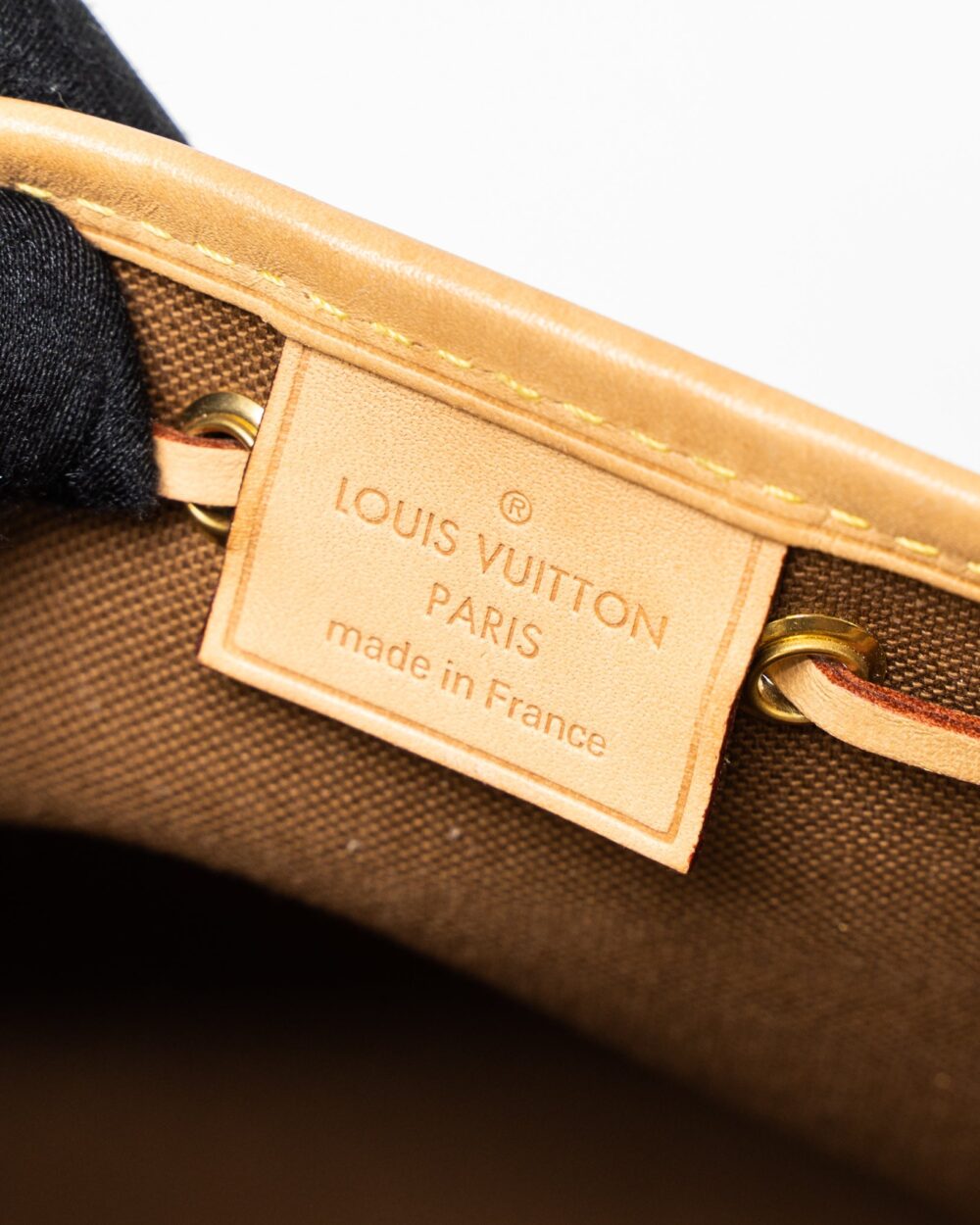 AAA Replica Louis Vuitton LV NANO NOE MONOGRAM CANVAS GHW (NEW VERSION)