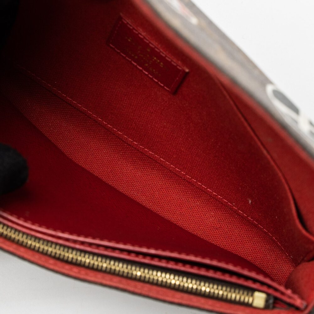 AAA Replica Louis Vuitton LV FÉLICIE POCHETTE LIMITED EDITION MONOGRAM CANVAS GHW