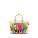 AAA Replica Louis Vuitton LV VINTAGE SPEEDY 25 LIMITED EDITION WHITE/MULTICOLOUR GHW