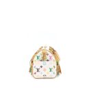 AAA Replica Louis Vuitton LV VINTAGE SPEEDY 25 LIMITED EDITION WHITE/MULTICOLOUR GHW