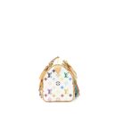 AAA Replica Louis Vuitton LV VINTAGE SPEEDY 25 LIMITED EDITION WHITE/MULTICOLOUR GHW