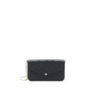 AAA Replica Louis Vuitton LV FELICIE POCHETTE MONOGRAM EMPREINTE BLACK GHW
