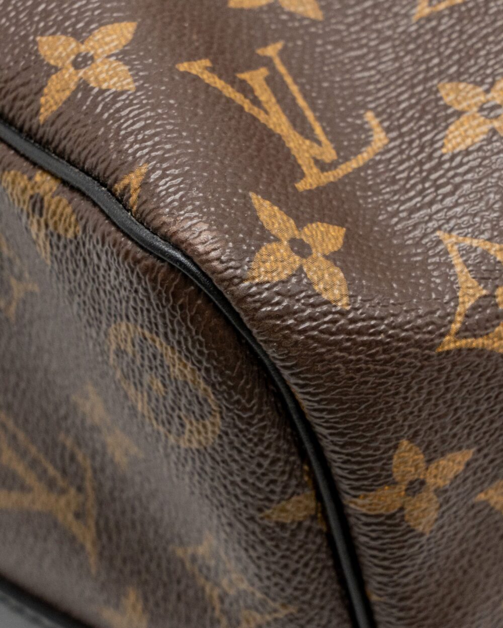 AAA Replica Louis Vuitton LV KEEPALL BANDOULIERE 45 MONOGRAM MACASSAR SHW