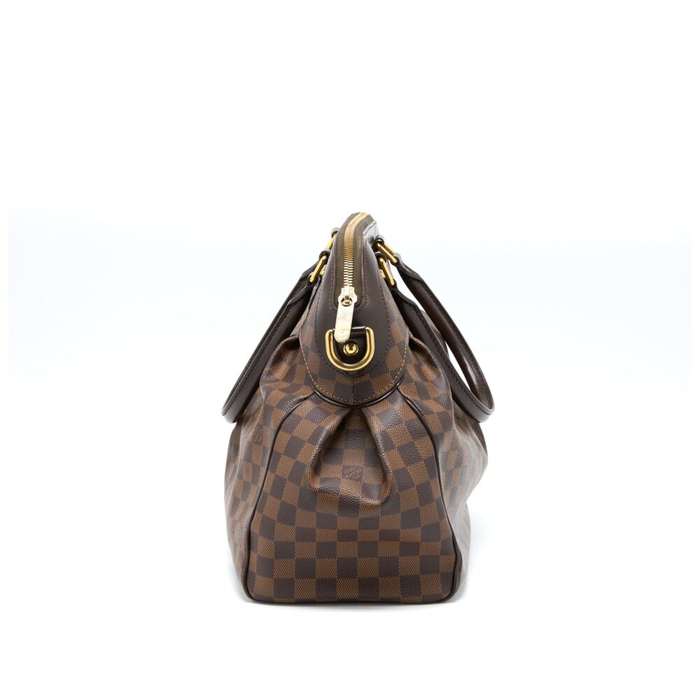 AAA Replica Louis Vuitton LV TREVI BAG DAMIER EBENE CANVAS GHW