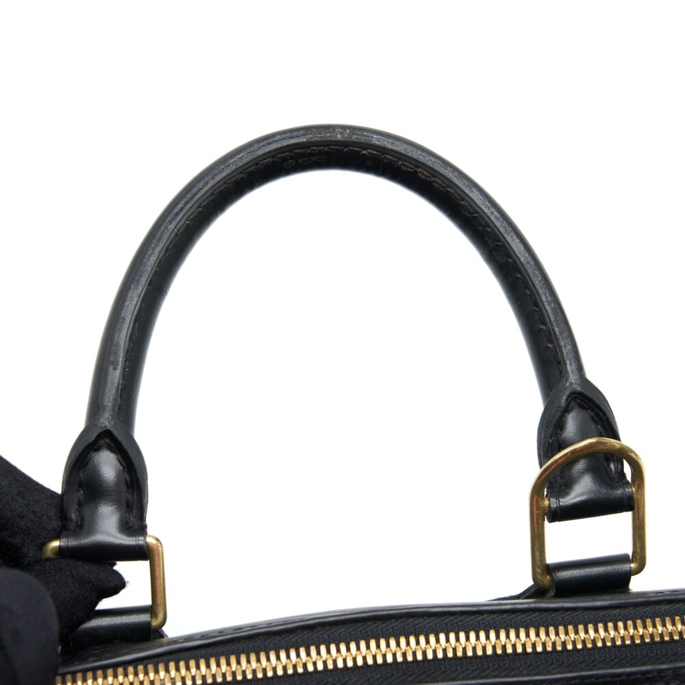 AAA Replica Louis Vuitton LV ALMA BAG EPI BLACK GHW