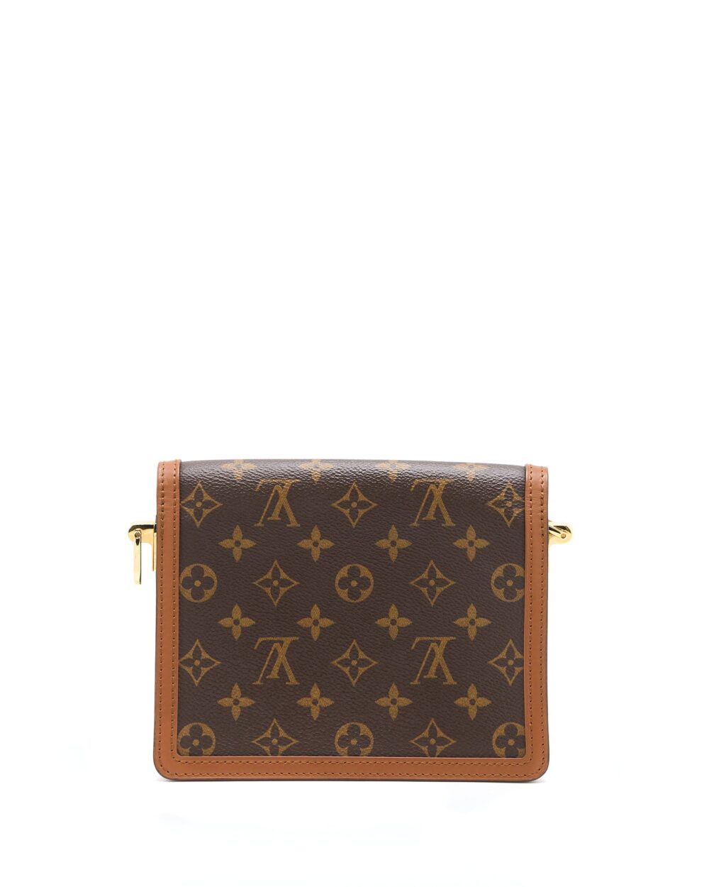 AAA Replica Louis Vuitton LV MINI DAUPHINE MONOGRAM REVERSE CANVAS GHW