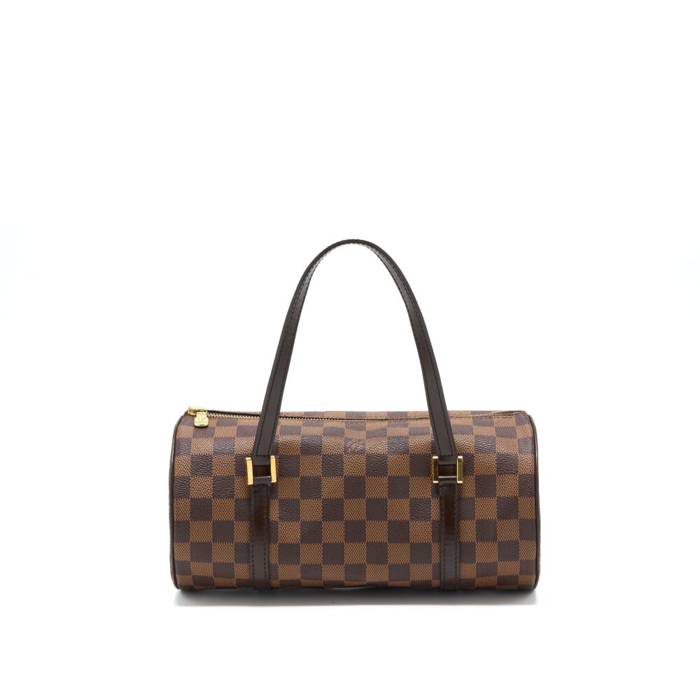 AAA Replica Louis Vuitton LV VINTAGE PAPILLON DAMIER EBENE CANVAS GHW