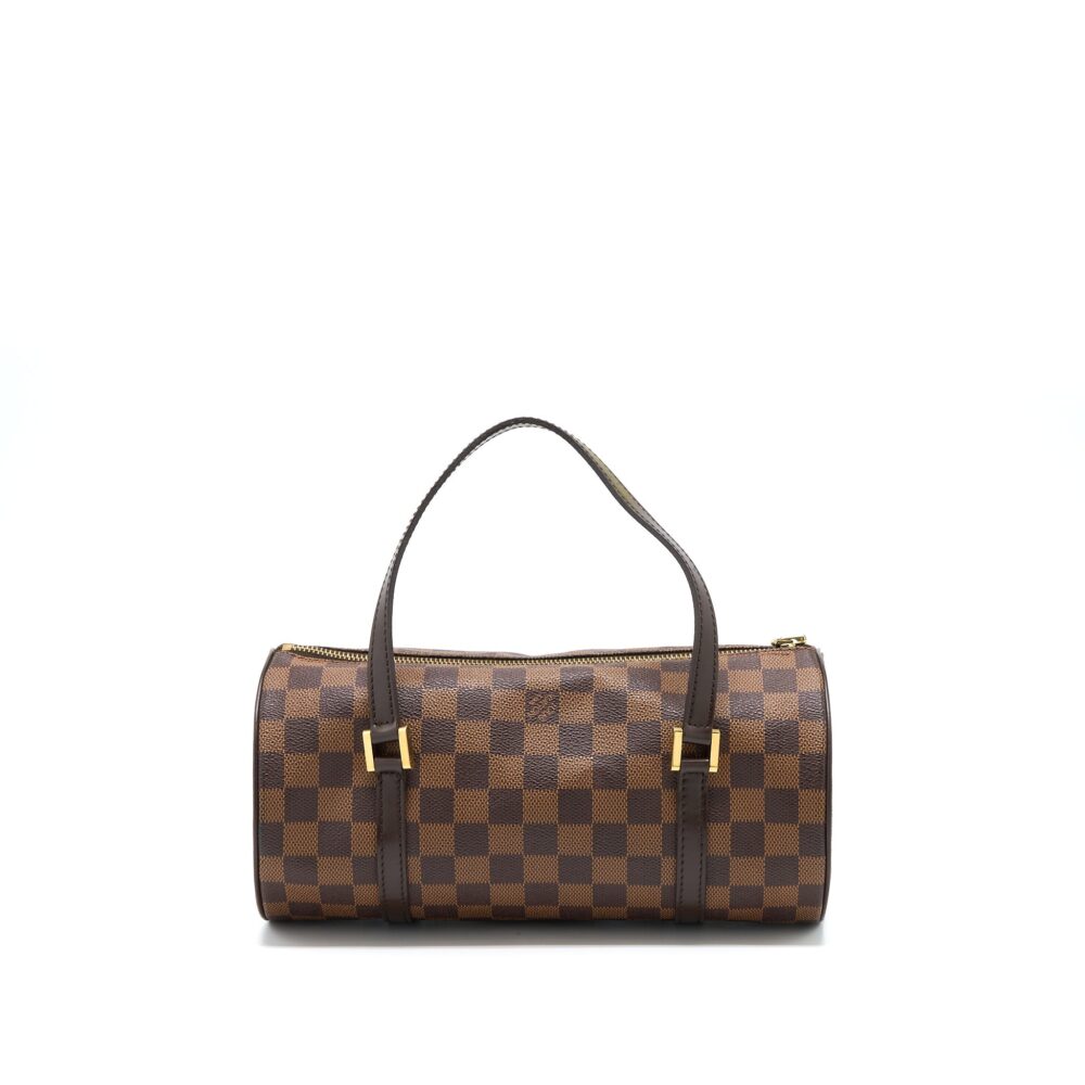 AAA Replica Louis Vuitton LV VINTAGE PAPILLON DAMIER EBENE CANVAS GHW