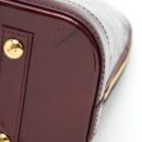 AAA Replica Louis Vuitton LV ALMA PM PATENT AMARANTE GHW