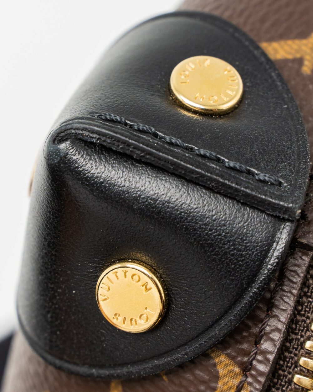 AAA Replica Louis Vuitton LV PETITE MALLE SOUPLE MONOGRAM CANVAS BLACK GHW (NEW VERSION)