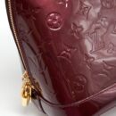 AAA Replica Louis Vuitton LV ALMA PM PATENT AMARANTE GHW