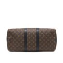 AAA Replica Louis Vuitton LV KEEPALL BANDOULIERE 45 MONOGRAM MACASSAR CANVAS SHW