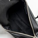 AAA Replica Louis Vuitton LV TAIGA BUM BAG OUTDOOR LEATHER BLACK SHW