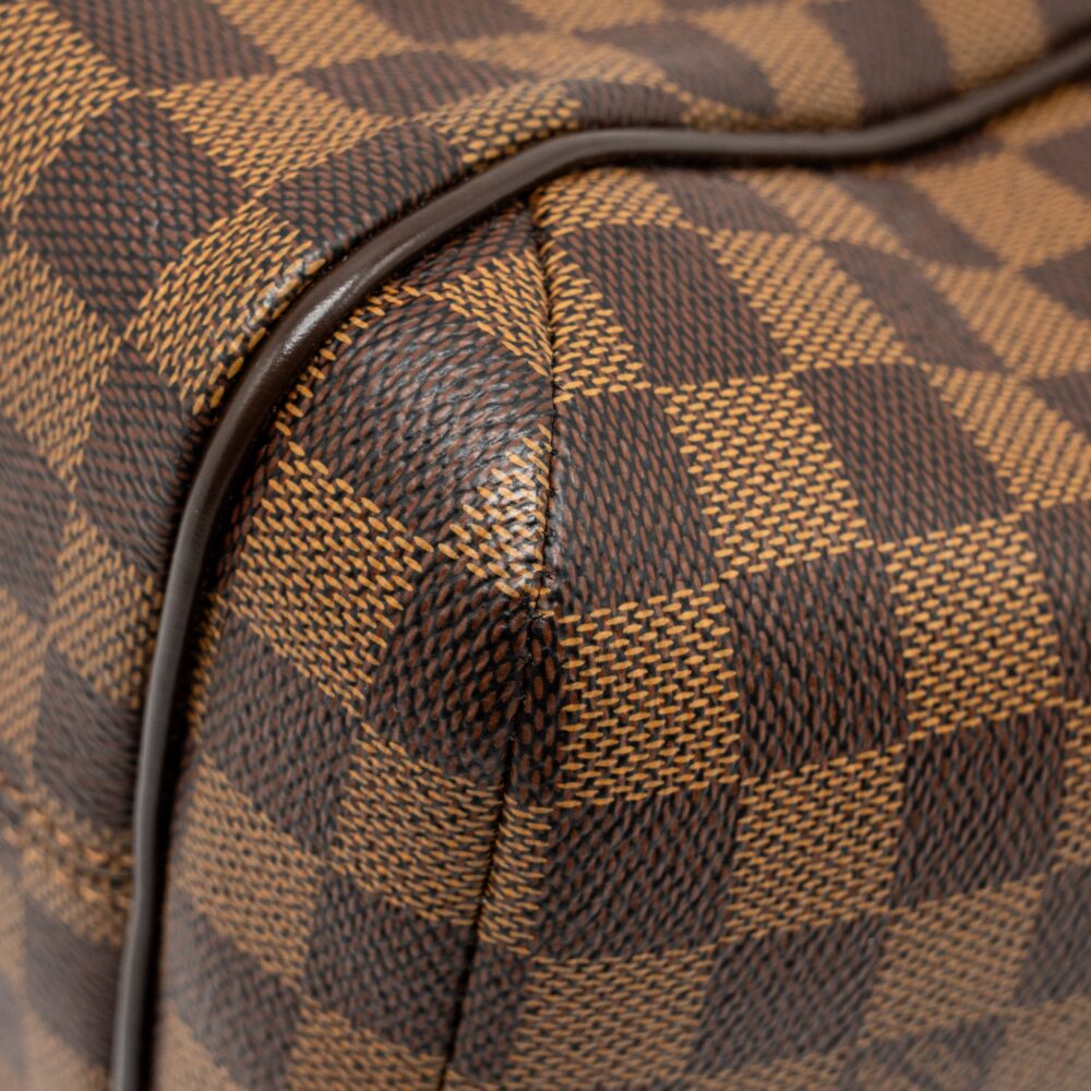 AAA Replica Louis Vuitton LV TOTALLY PM TOTE BAG DAMIER EBENE CANVAS GHW