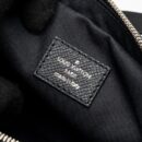 AAA Replica Louis Vuitton LV TAIGA BUM BAG OUTDOOR LEATHER BLACK SHW