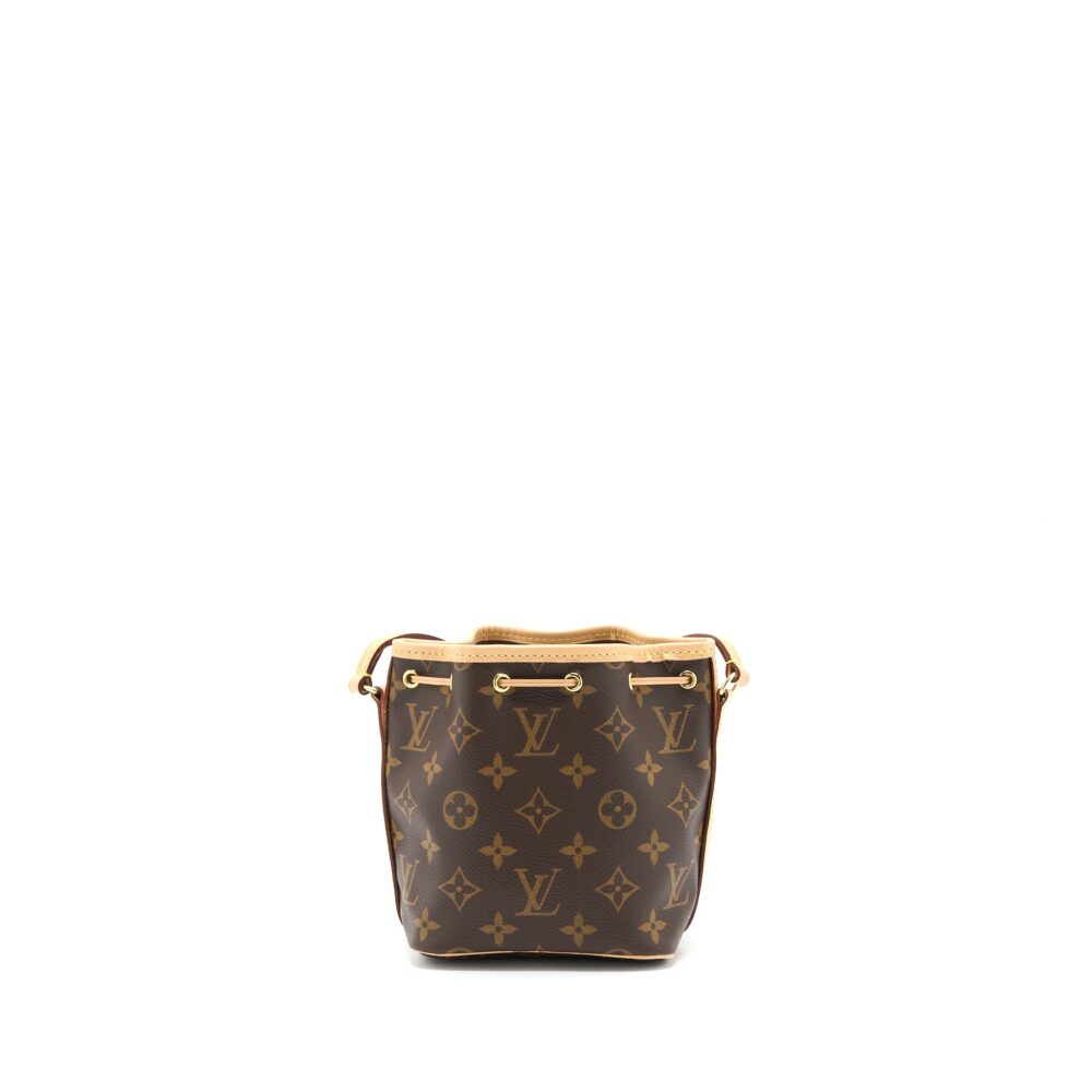 AAA Replica Louis Vuitton LV NANO NOE MONOGRAM CANVAS GHW