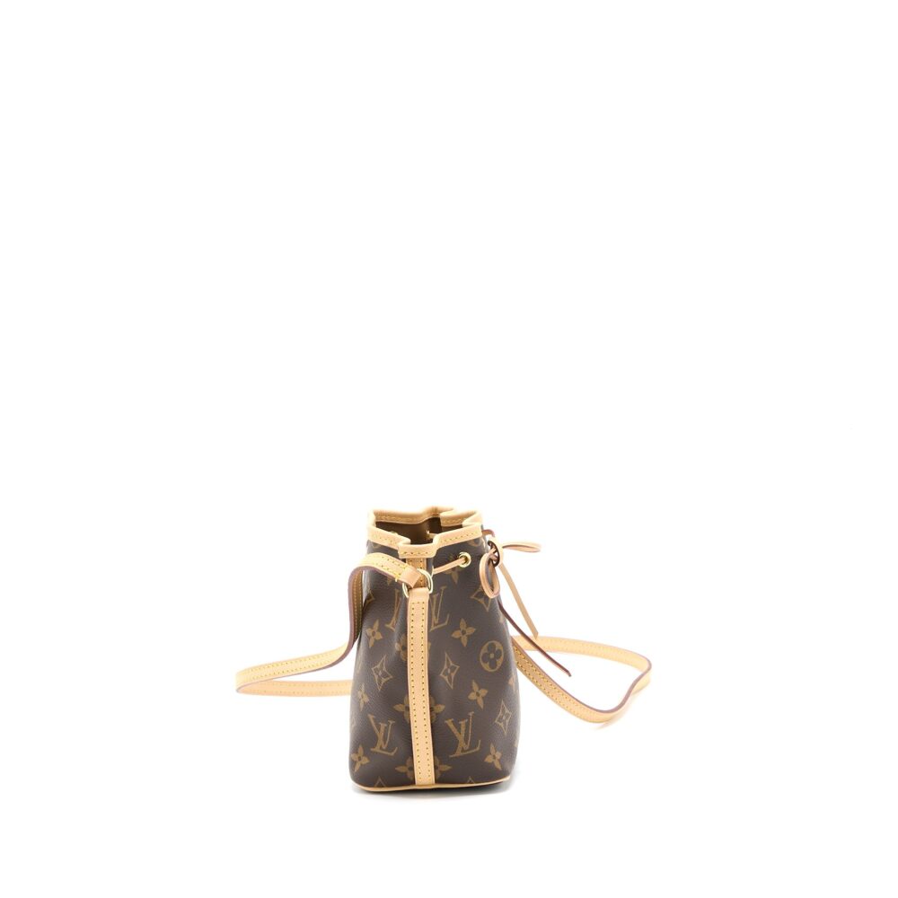 AAA Replica Louis Vuitton LV NANO NOE MONOGRAM CANVAS GHW