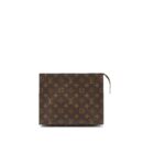 AAA Replica Louis Vuitton LV TOILETRY POCHETTE 26 MONOGRAM CANVAS GHW