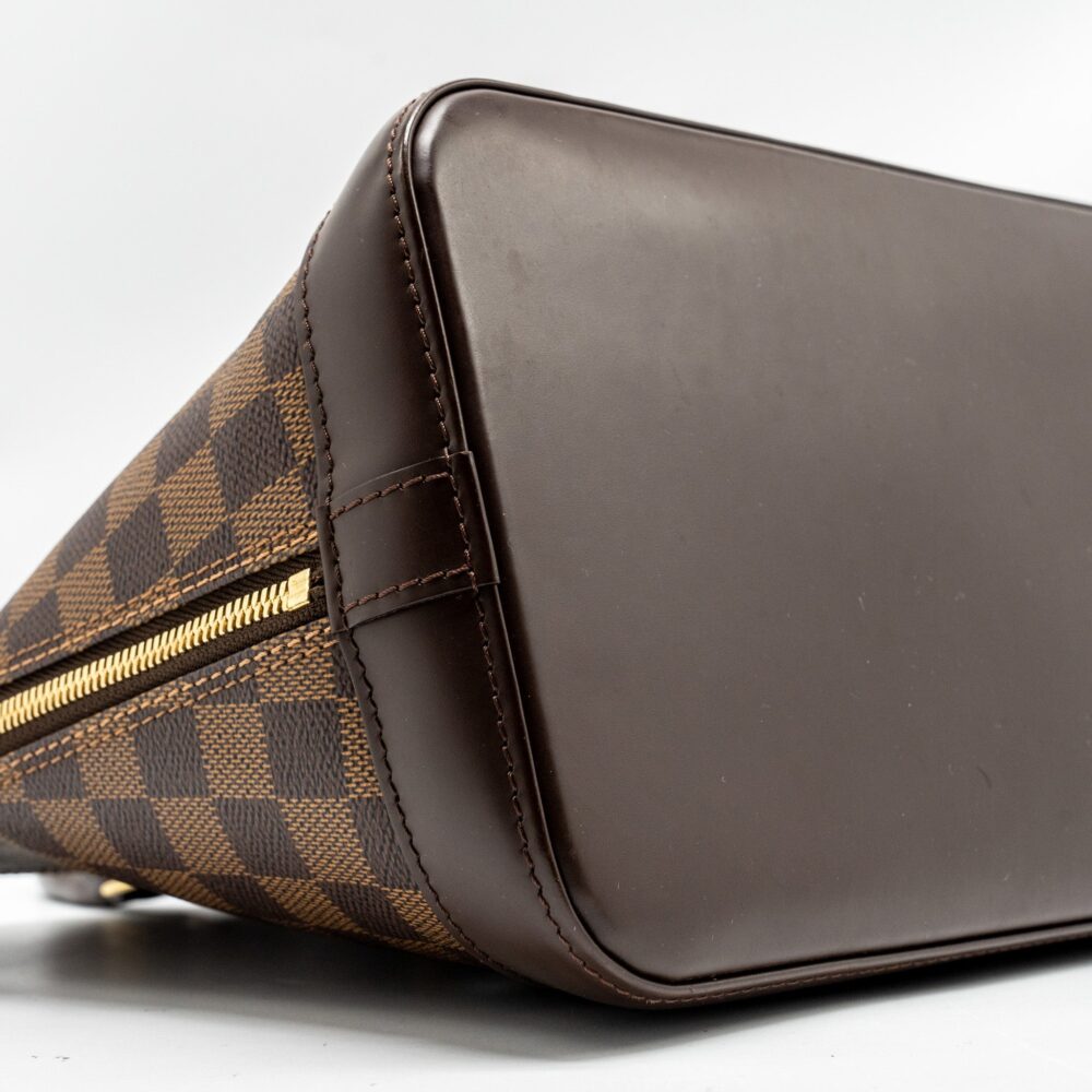 AAA Replica Louis Vuitton LV ALMA PM DAMIER EBENE CANVAS GHW