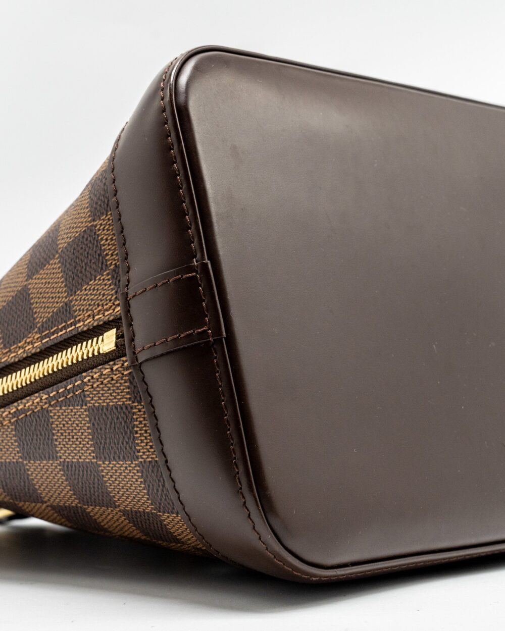 AAA Replica Louis Vuitton LV ALMA PM DAMIER EBENE CANVAS GHW