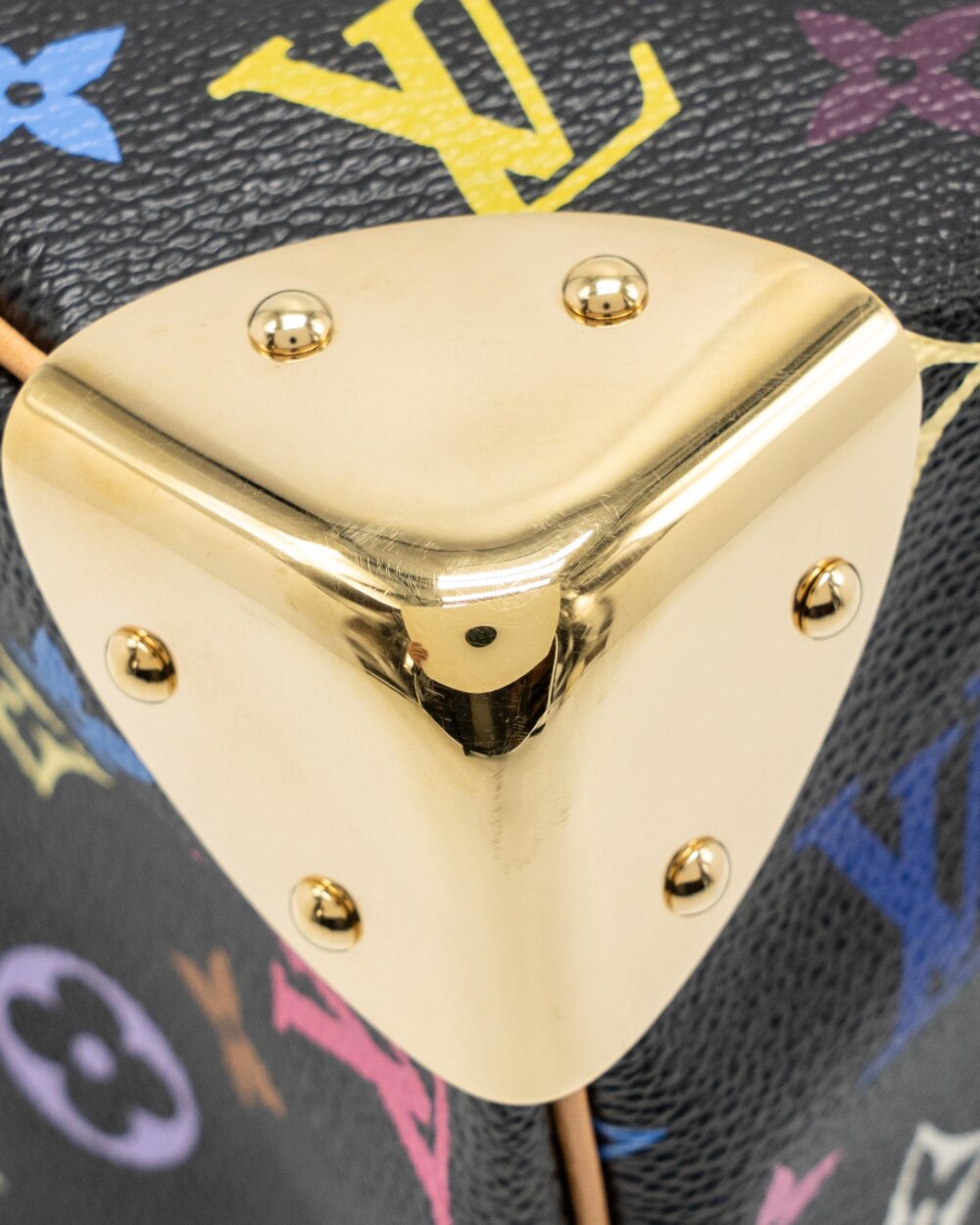 AAA Replica Louis Vuitton LV X TAKASHI MURAKAMI SPEEDY 30 LIMITED EDITION MULTICOLOURED MONOGRAM CANVAS BLACK GHW