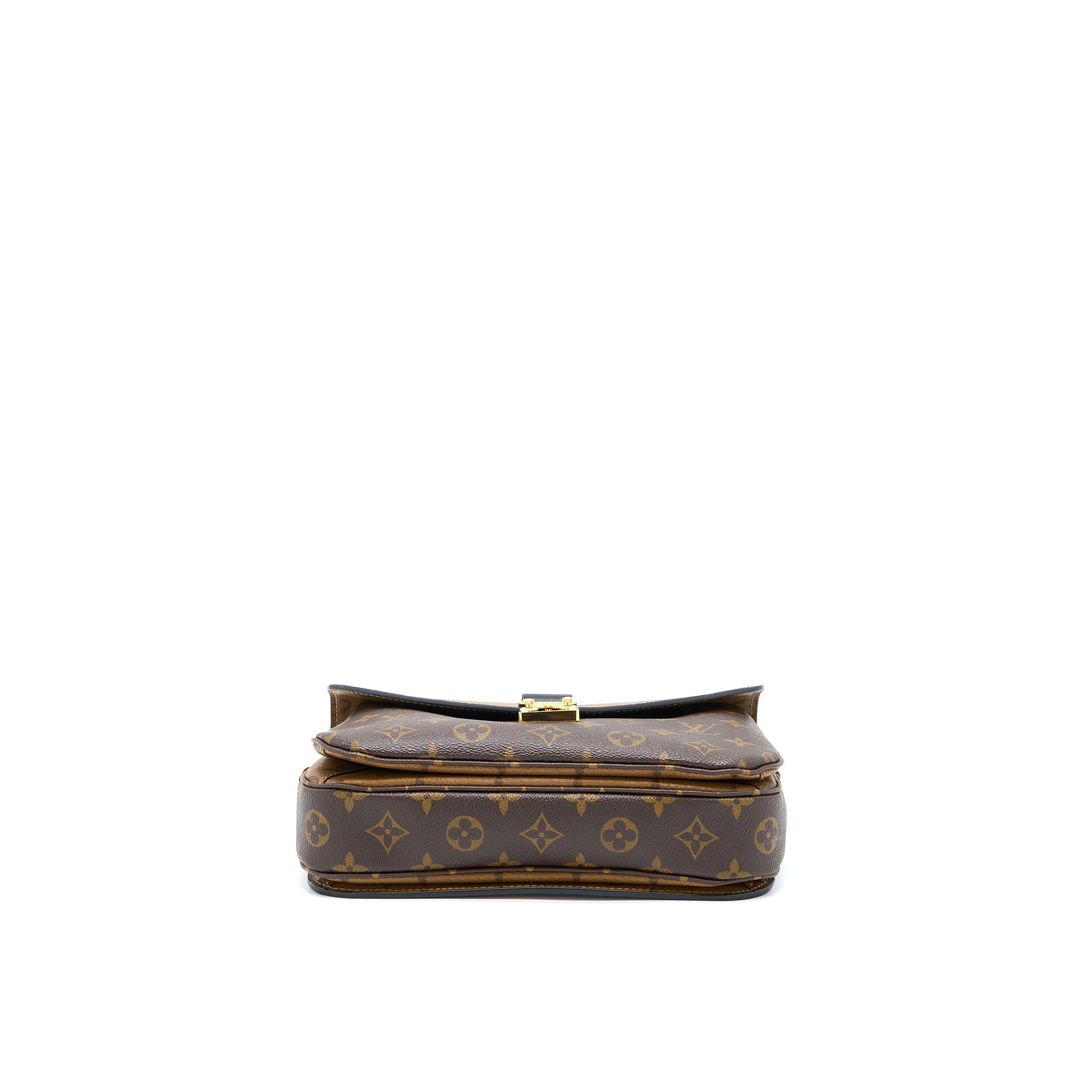 AAA Replica Louis Vuitton LV POCHETTE MÉTIS MONOGRAM REVERSE CANVAS GHW