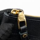 AAA Replica Louis Vuitton LV CLUTCH MONOGRAM EMPREINTE CALFSKIN BALCK GHW