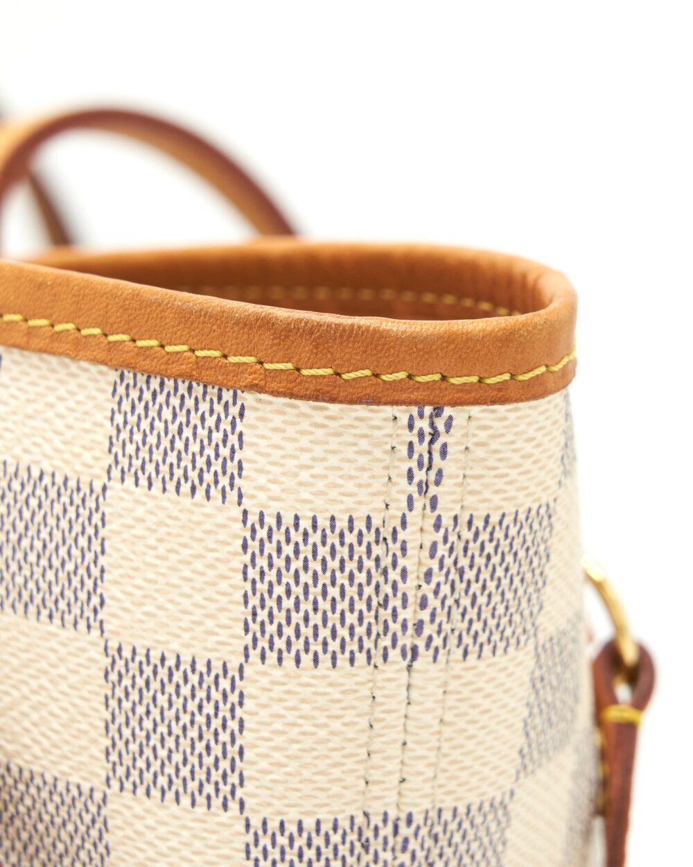 AAA Replica Louis Vuitton LV Neverfull MM Damier Azur GHW