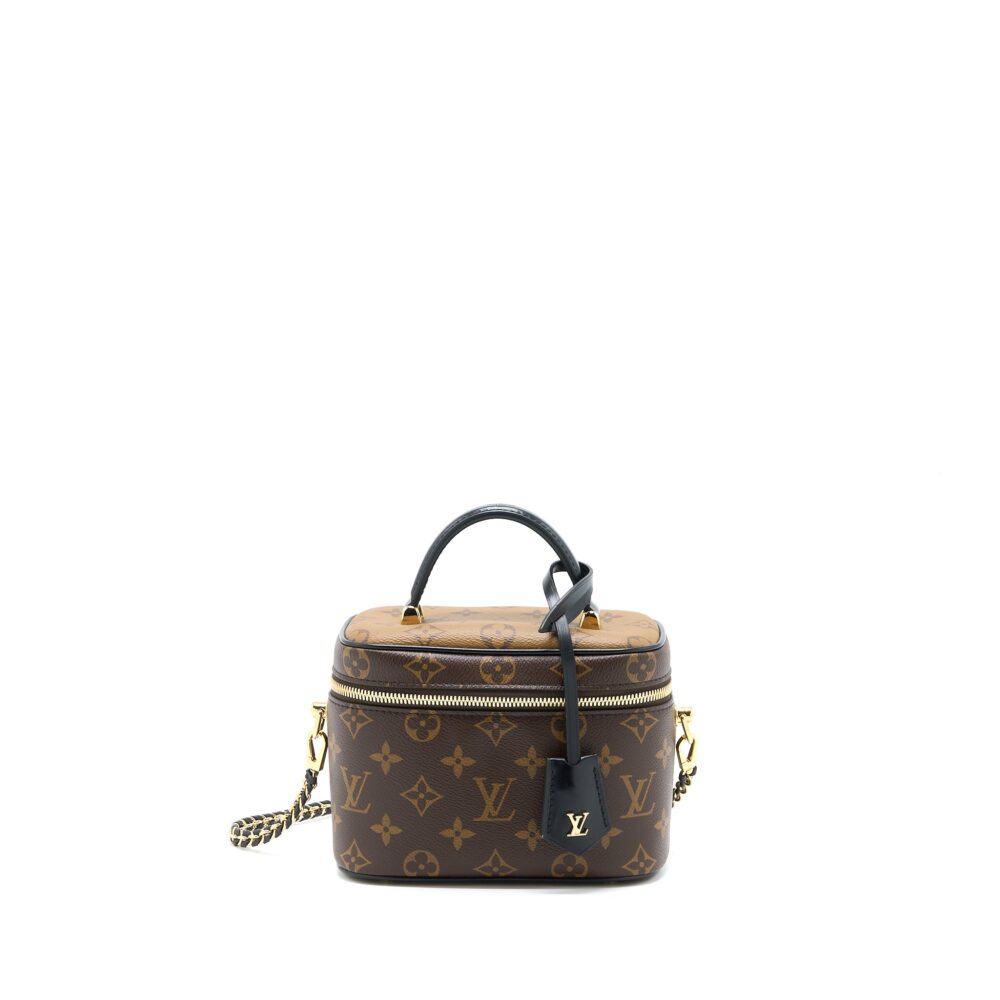 AAA Replica Louis Vuitton LV VANITY PM MONOGRAM CANVAS GHW (NEW VERSION)