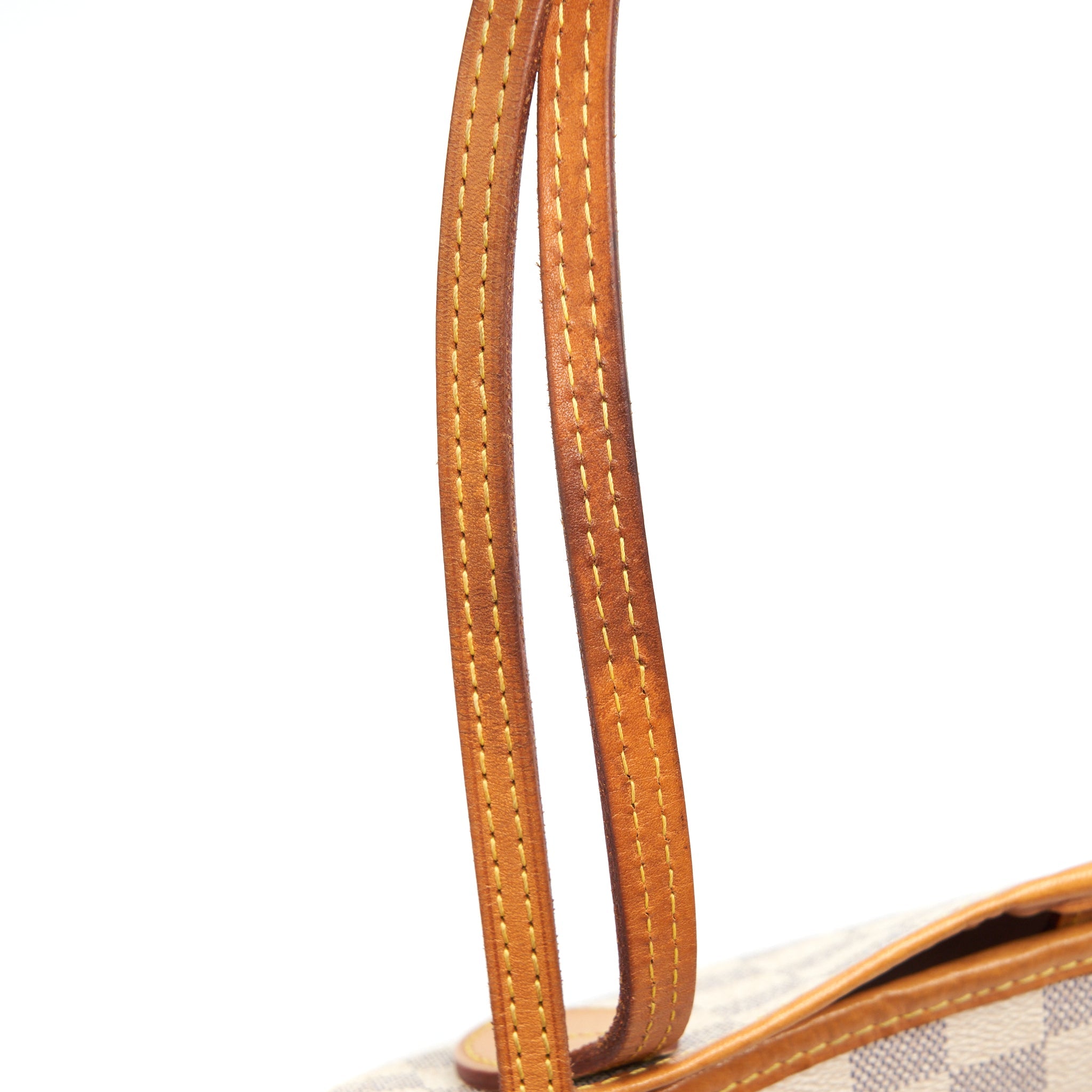 AAA Replica Louis Vuitton LV Neverfull MM Damier Azur GHW
