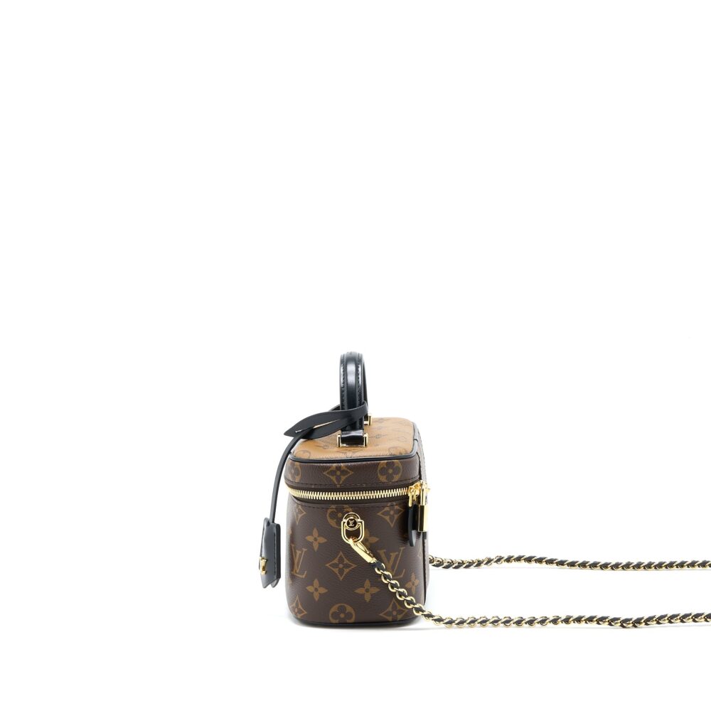 AAA Replica Louis Vuitton LV VANITY PM MONOGRAM CANVAS GHW (NEW VERSION)