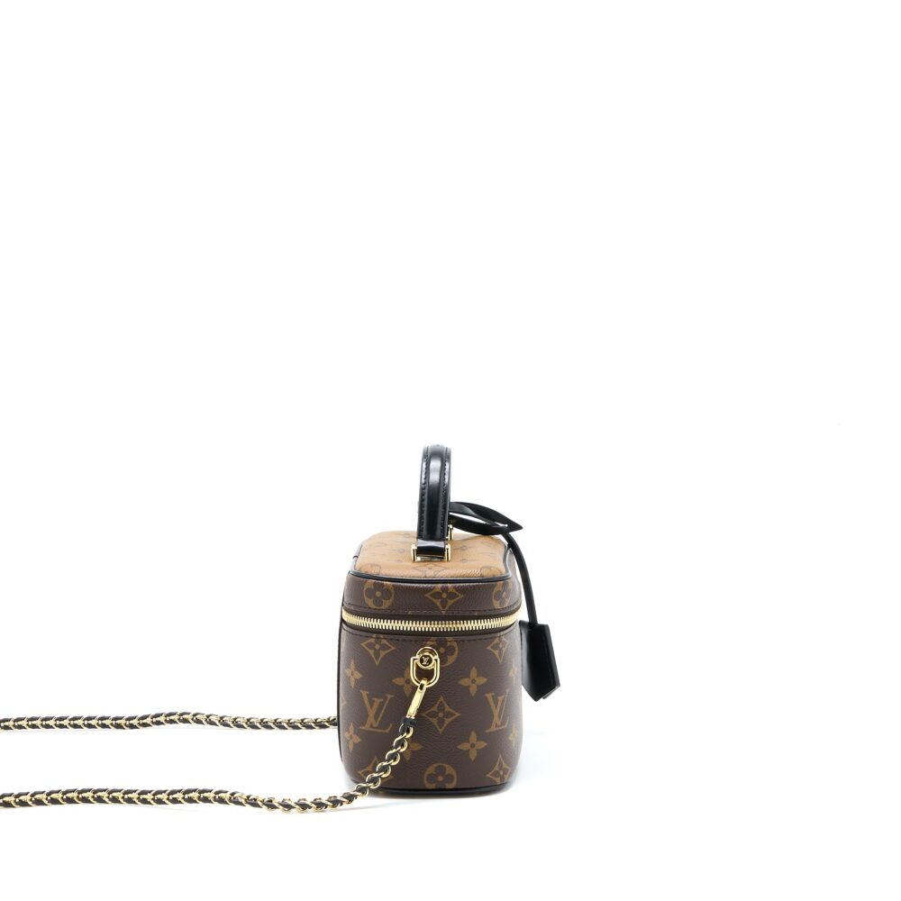 AAA Replica Louis Vuitton LV VANITY PM MONOGRAM CANVAS GHW (NEW VERSION)