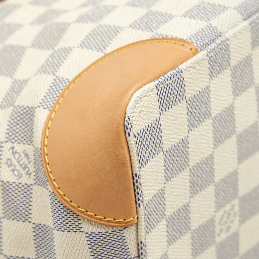 AAA Replica Louis Vuitton LV HAMPSTEAD PM DAMIER AZUR CANVAS GHW