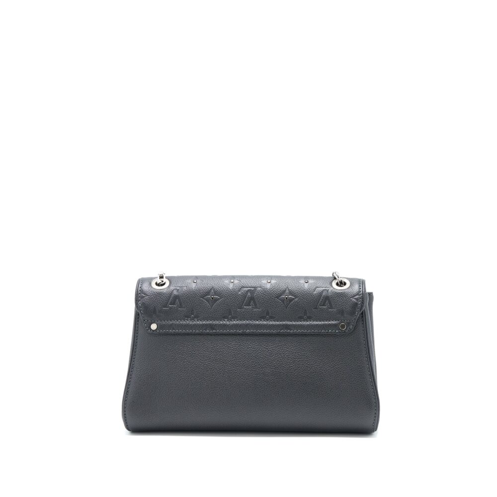 AAA Replica Louis Vuitton LV SAINT GERMAINE CROSSBODY BAG MONOGRAM EMPREINTE BLACK BRUSHED SHW