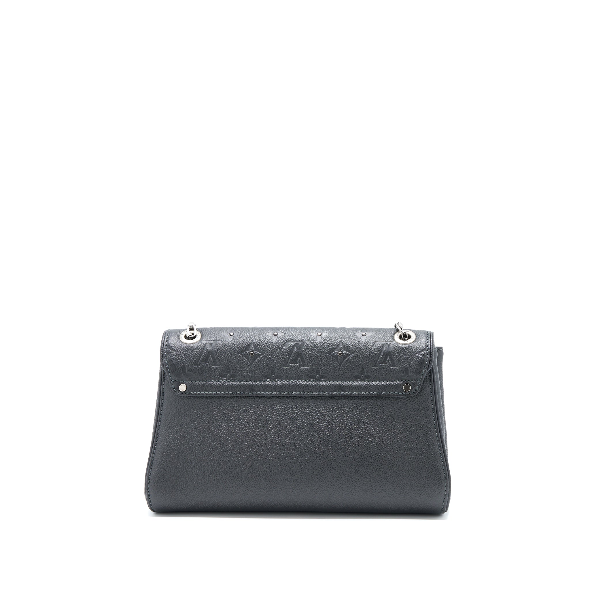 AAA Replica Louis Vuitton LV SAINT GERMAINE CROSSBODY BAG MONOGRAM EMPREINTE BLACK BRUSHED SHW