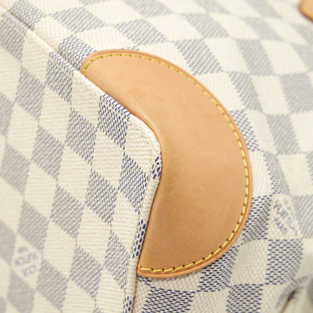 AAA Replica Louis Vuitton LV HAMPSTEAD PM DAMIER AZUR CANVAS GHW