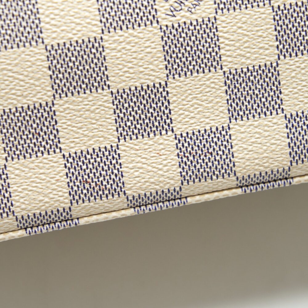AAA Replica Louis Vuitton LV HAMPSTEAD PM DAMIER AZUR CANVAS GHW