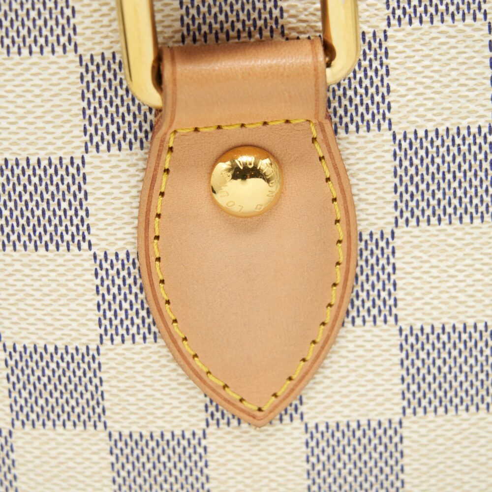 AAA Replica Louis Vuitton LV HAMPSTEAD PM DAMIER AZUR CANVAS GHW