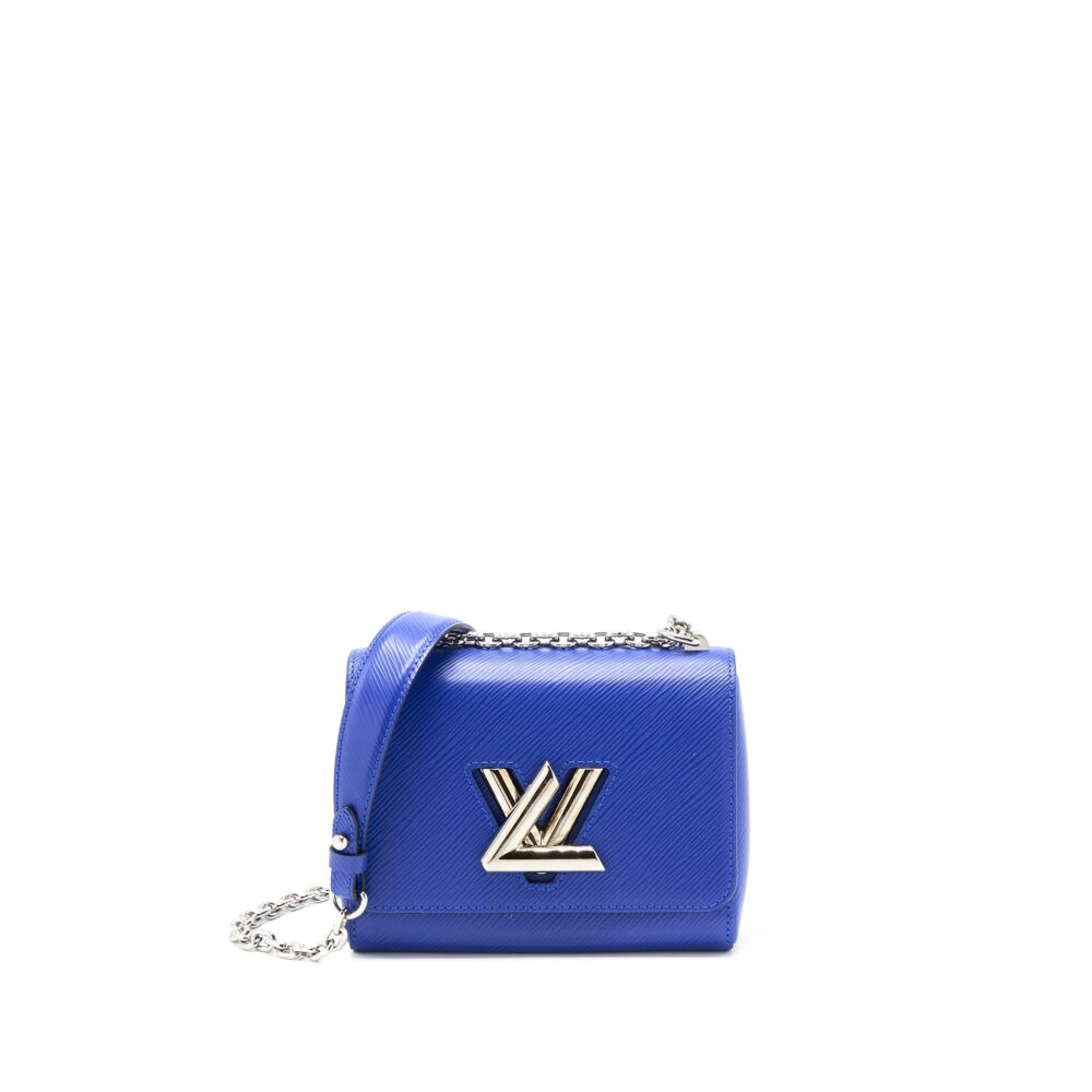 AAA Replica Louis Vuitton LV TWIST PM EPI BLUE SHW