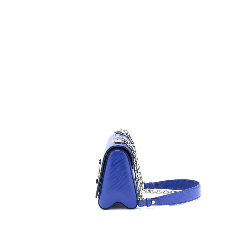 AAA Replica Louis Vuitton LV TWIST PM EPI BLUE SHW