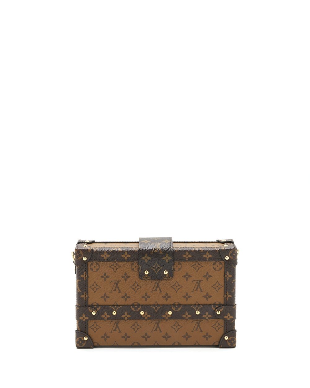 AAA Replica Louis Vuitton LV PETITE MALLE MONOGRAM REVERSE CANVAS