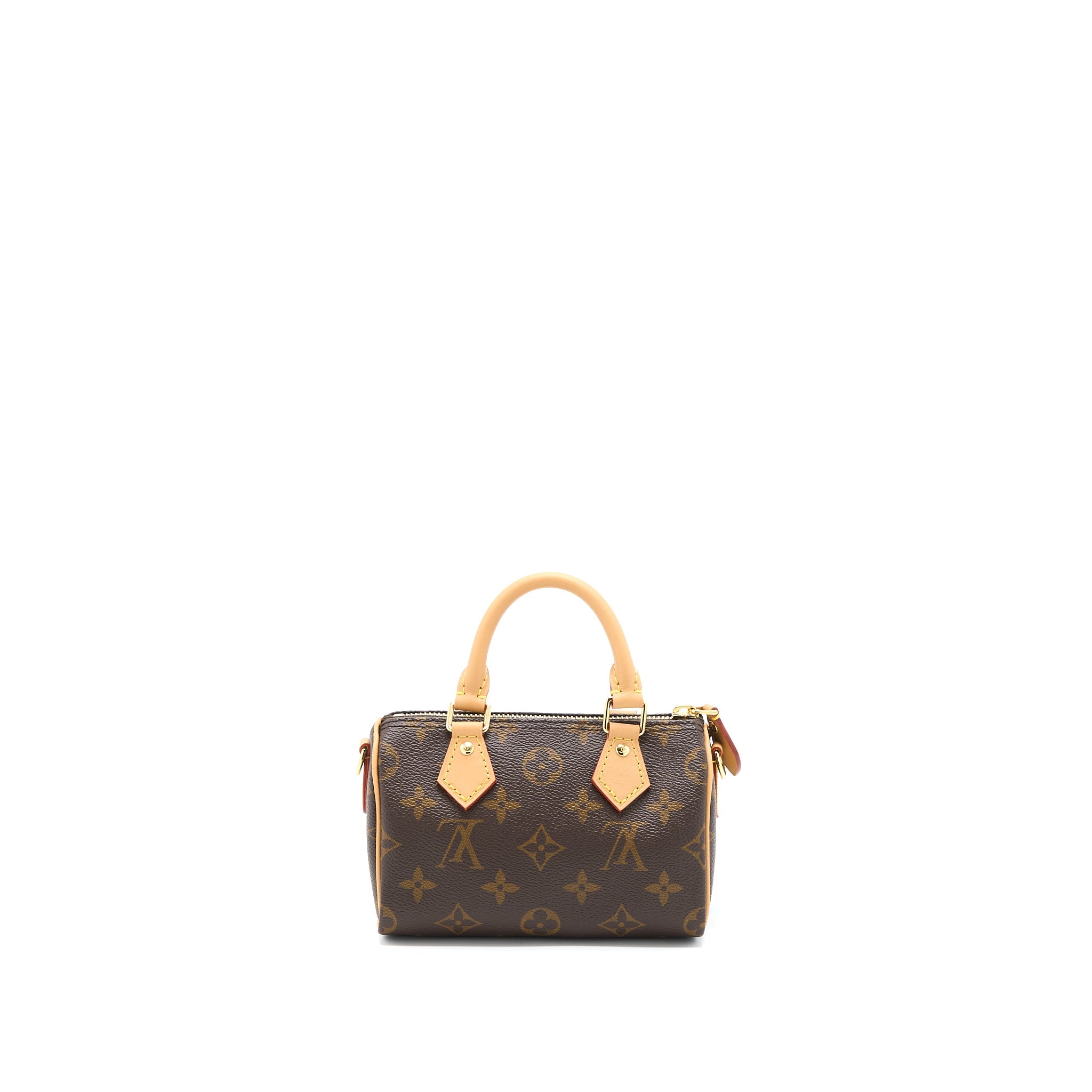 AAA Replica Louis Vuitton LV NANO SPEEDY MONOGRAM CANVAS GHW (NEW VERSION)