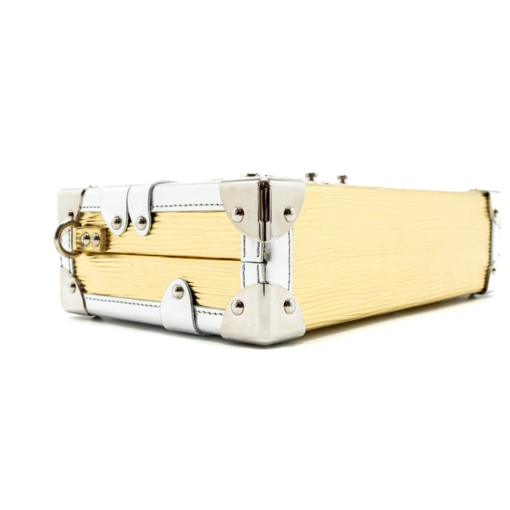 AAA Replica Louis Vuitton LV PETIT MALLE EPI GOLD / SILVER SHW