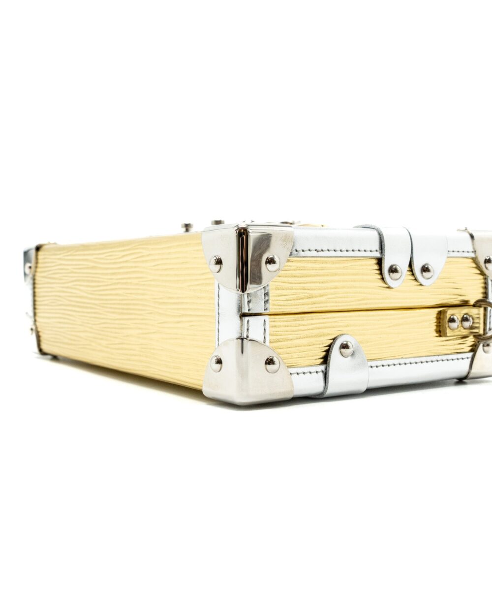 AAA Replica Louis Vuitton LV PETIT MALLE EPI GOLD / SILVER SHW